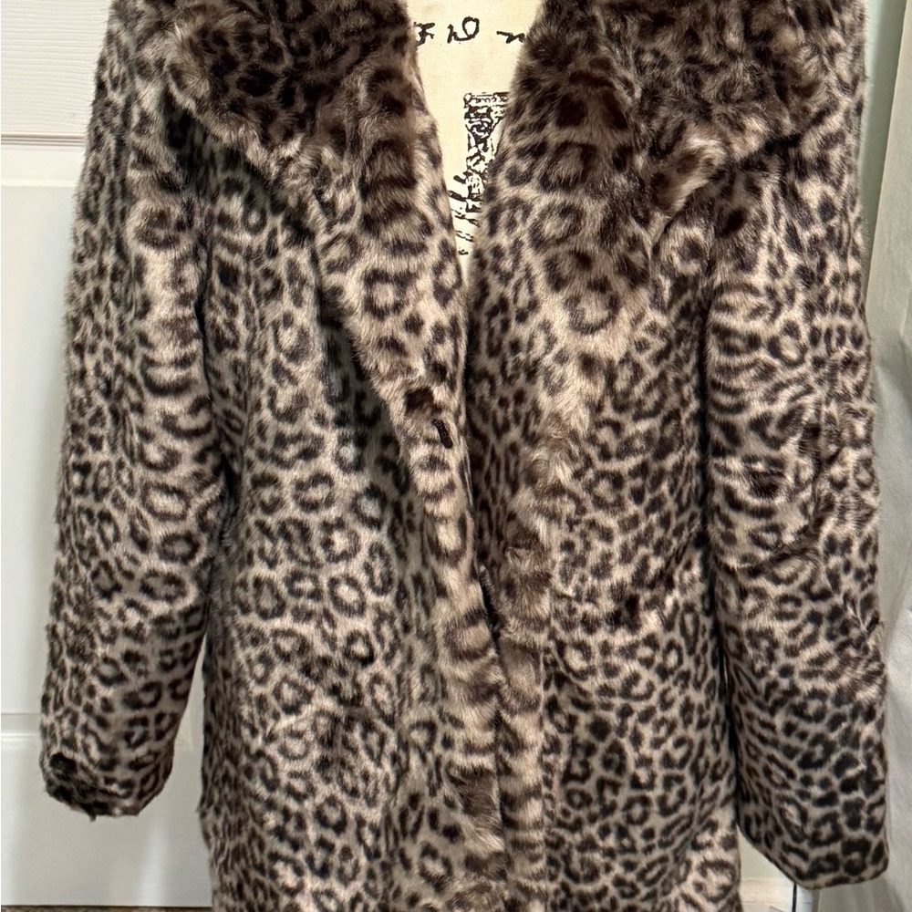 Calvin Klein Teddy Jacket Faux Fur